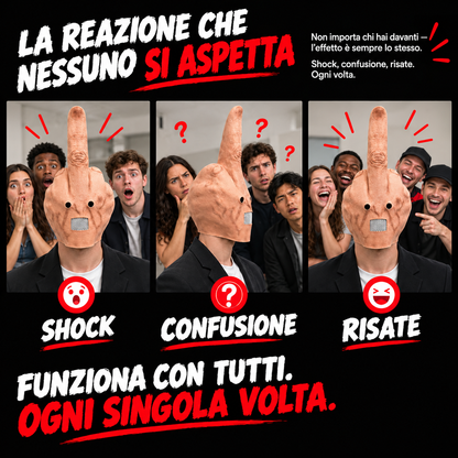 IL DITO MASK™ - Risata Istantanea